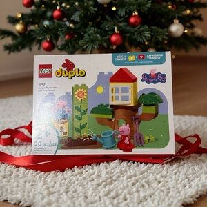 New LEGO® Duplo Peppa Pig Garden And Tree House Building Set 10431
